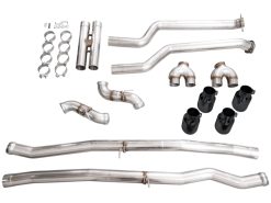 AWE Tuning BMW G90/G99 M5 Track Edition Cat-Back Exhaust - Diamond Black Tips - Image 18