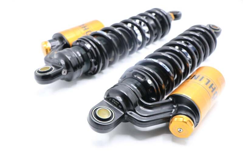 Ohlins 91-17 Harley-Davidson Dyna FXD STX 36 Blackline Shock Absorber w/ Gold Accents - Image 7