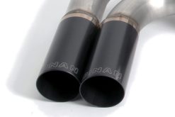 Dinan 12-16 BMW 328i/428i (F30/F31/F32/F33) Free Flow Axleback Exhaust System - Black Tips - Image 3