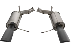 Roush 11-14 Mustang GT Black Tip Axle Back Exhaust - Image 3