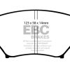 EBC 06-15 Mazda Miata MX5 2.0 Redstuff Front Brake Pads