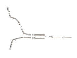 aFe Apollo GT Cat-Back Exhaust GM Trucks 09-18 V6-4.3L/V8-4.8/5.3L-Dual Rear-Side Exit Polish Tips - Image 5
