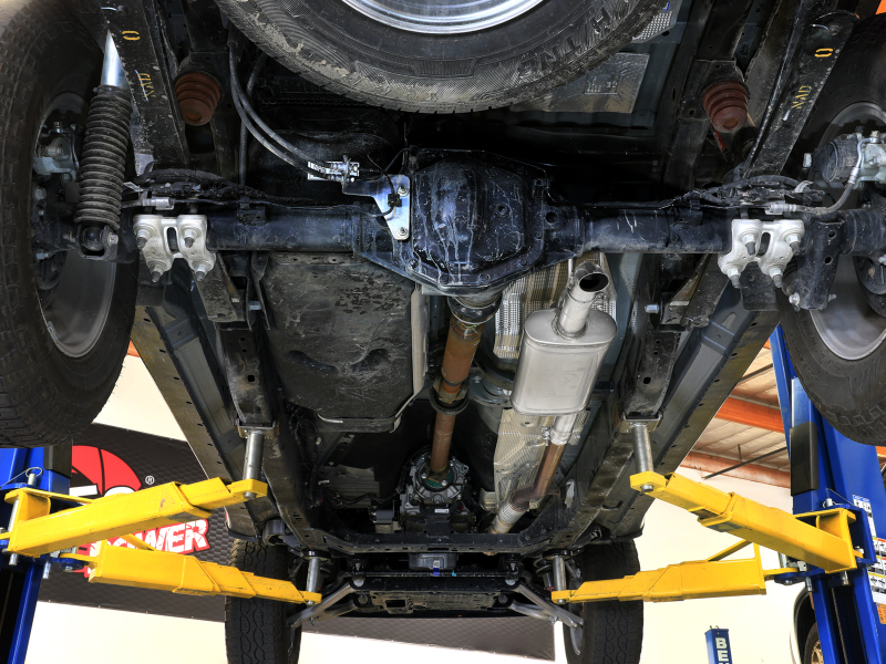 aFe 2024+ Ford Ranger L4-2.3L (t) Rock Basher 2.5in 409SS Cat-Back Exhaust - Image 4