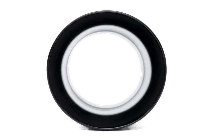 Dinan Double-Walled 4.5in Clamp-On Exhaust Tip - Black - 4.5in Outlet / 3.25in Inlet