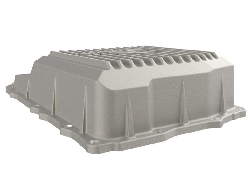aFe POWER 21-24 Ram TRX (8HP90/95 Trans) Street Series Transmission Pan - Raw w/ Machined Fins - Image 5