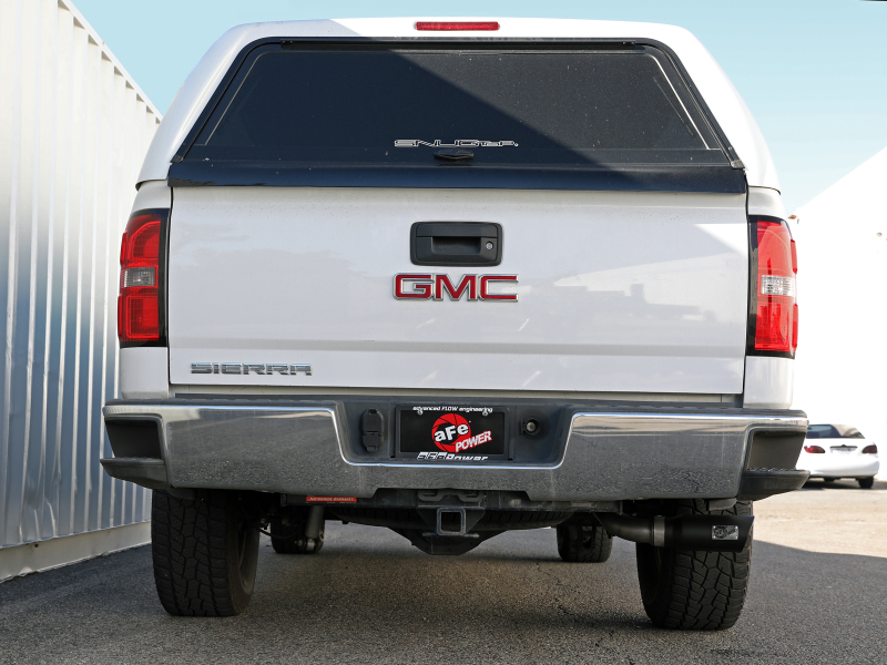 aFe Apollo GT Series Cat-Back Exhaust System GM Trucks 09-18 V6-4.3L/V8-4.8/5.3L- Black Tip - Image 7