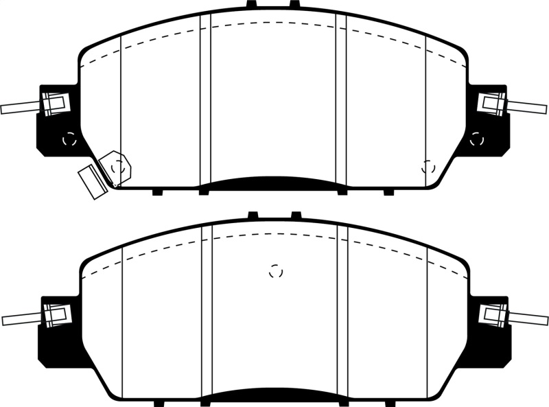 EBC 2016+ Honda Accord LX Sedan 2.4L Greenstuff Front Brake Pads