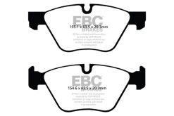Alternative view of EBC 11+ BMW 528 2.0 Turbo (F10) Yellowstuff Front Brake Pads