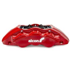 Alcon 19+ Silverado/Sierra 20+ Suburban/Tahoe/Yukon 355x33mm 6-Piston Caliper FRT Brake Kit - Red - Image 3