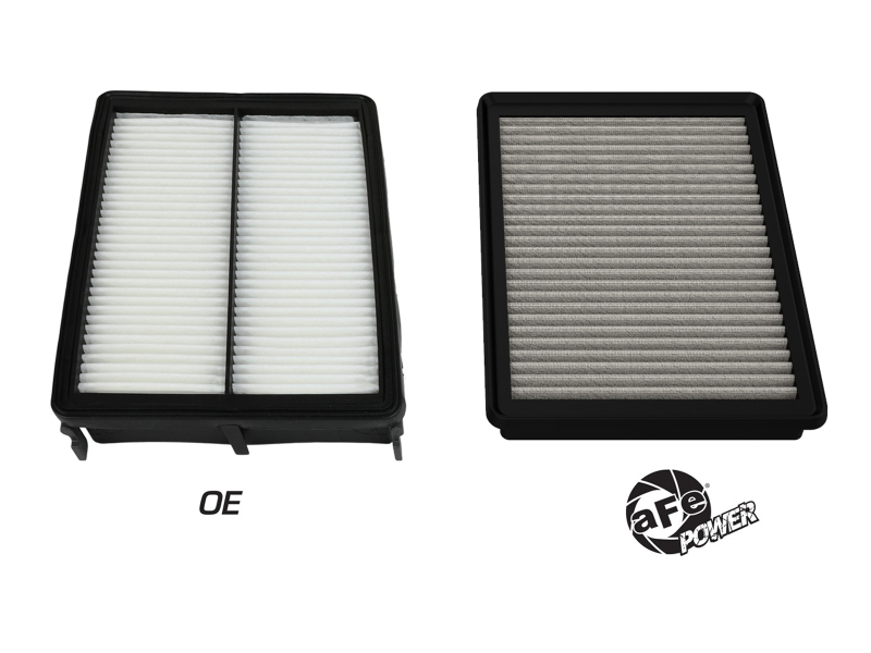 aFe Magnum FLOW OE Replacement Air Filter w/ Pro DRY S Media Hyundai Santa Fe 17-20 - Image 3