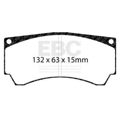 EBC Alcon Mono4 Caliper RP-X Race Pads - Image 5