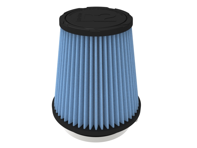 aFe POWER Universal Clamp-On Air Filter w/ D2 Dura-Dry Media - 4.5in F x 7in B x 4.75in T x 7in H