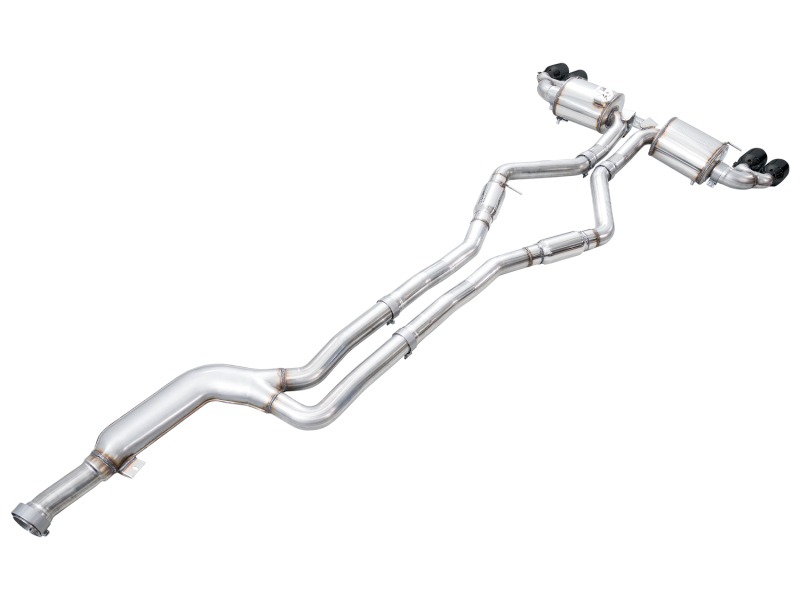AWE Tuning 22-26 BMW M240i (G42) Touring Edition Exhaust - Diamond Black Tips - Image 13