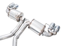 AWE Tuning 22-26 BMW M240i (G42) Touring Edition Exhaust - Chrome Silver Tips - Image 17