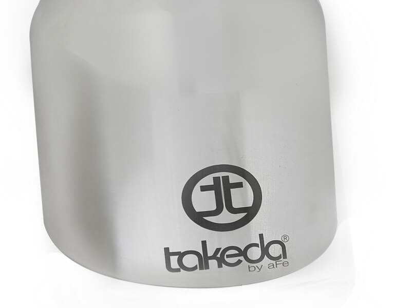 aFe Takeda Universal Exhaust Tip 2-1/2 IN Inlet x 4 IN Outlet x 6 IN L- Polished - Image 5