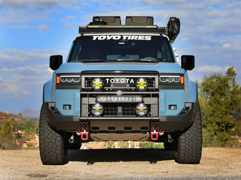 aFe 2024+ Toyota Land Cruiser (J250) L4 2.4L Terra Guard Bull Bar w/ RIGID Lights - Image 4