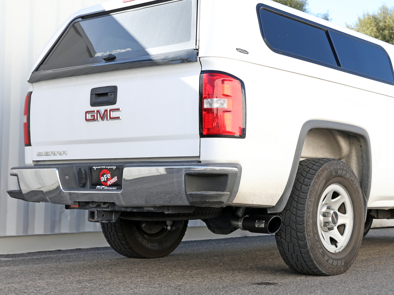 aFe Apollo GT Series Cat-Back Exhaust System GM Trucks 09-18 V6-4.3L/V8-4.8/5.3L- Black Tip - Image 6