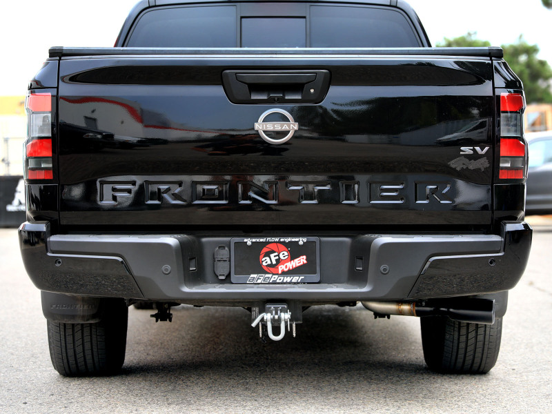 aFe 2022+ Nissan Frontier V6 Vulcan Series SS Cat-back Exhaust w/ Black Tips - Image 5