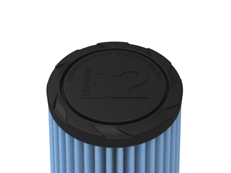 aFe POWER Universal Clamp-On Air Filter w/ D2 Dura-Dry Media 3-5/16in F x 5in B x 3-1/2in T x 7in H - Image 4