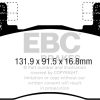 EBC 2019+ Genesis G70 2.0T Ultimax Front Brake Pads