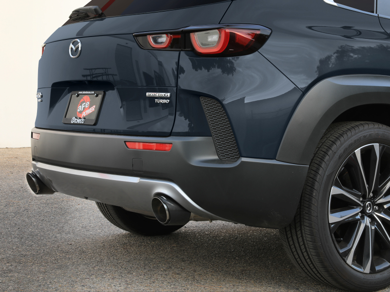 aFe 2023+ Mazda CX-50 Takeda 2.5in 304 SS Axle-Back Exhaust System w/ Carbon Fiber Tips - Image 5