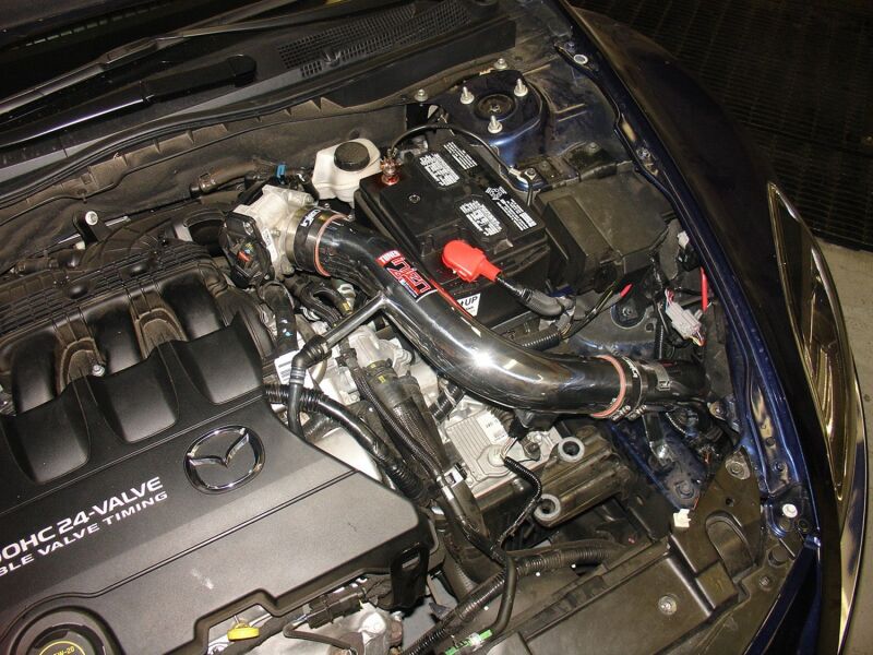 Injen 09-10 Mazda 6 3.7L V6 Black Tuned Cold Air Intake w/ MR Tech and Web Nano-Fiber Dry Filter - Image 5