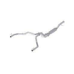 MBRP 21-25 Cadillac Escalade 6.2L (Excl V-Series) T304 2.5in Dual Split Rear 3in Cat Back Exhaust