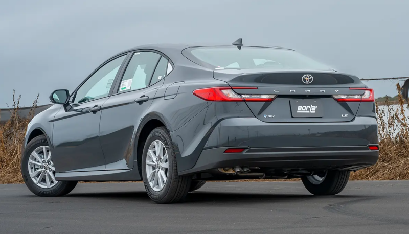 Borla 2025 Toyota Camry LE/XLE S-type Axle-Back Exhaust - 2.38in Stainless Turn Down Tips - Image 3