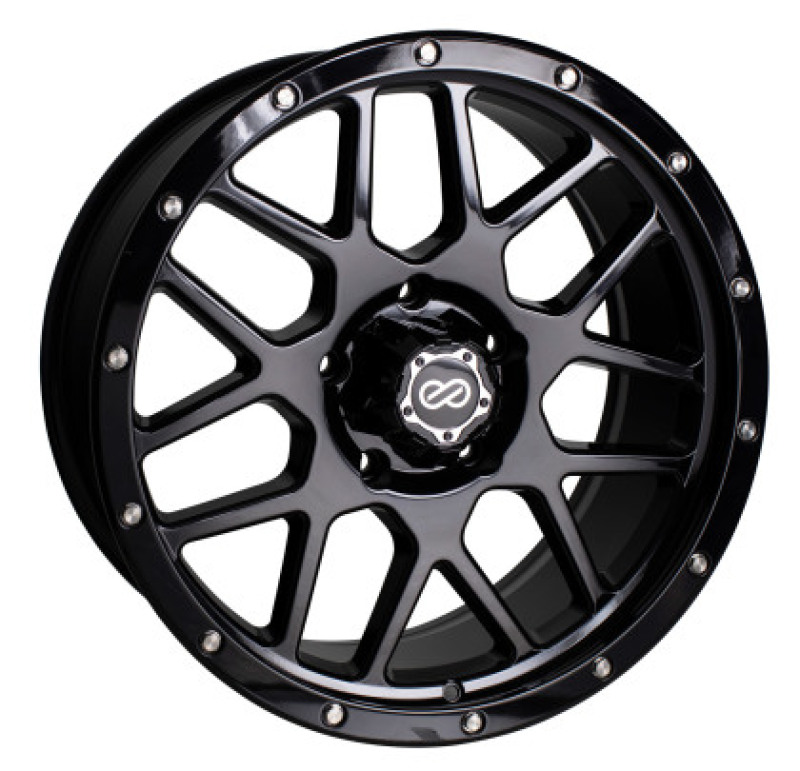 Enkei Matrix 18x9 6x139.7 10mm Offset 108mm Bore Black Wheel