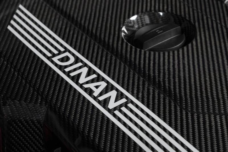 Dinan 19-26 BMW B58D (G01/G02/G20/G22/G23/G26/G42) Gloss Carbon Fiber Engine Cover w/Matte Accents - Image 10