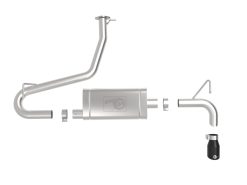 Alternative view of aFe Takeda 2.5in 304 SS Axle-Back Exhaust w/ Black Tips 18-22 Hyundai Kona L4-1.6L (t) AWD