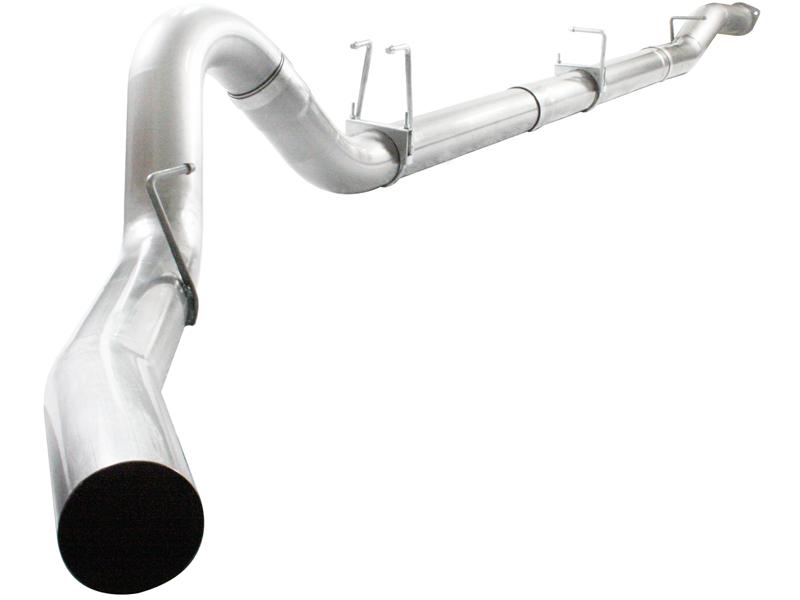 aFe ATLAS Muffler 3-1/2 IN ID Center/Center x 7 IN Dia. X 16 IN L - Round Body - Image 5