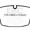 EBC Racing 20-24 Audi RS6 4.0TT Rear RP-1 Race Brake Pads