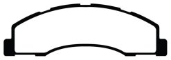 EBC 08+ Ford Econoline E150 4.6 Greenstuff Front Brake Pads