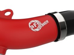 aFe 2024+ Jeep Wrangler JL L4-2.0L (t) BladeRunner 2-1/2in Aluminum Hot Charge Pipe - Red - Image 3