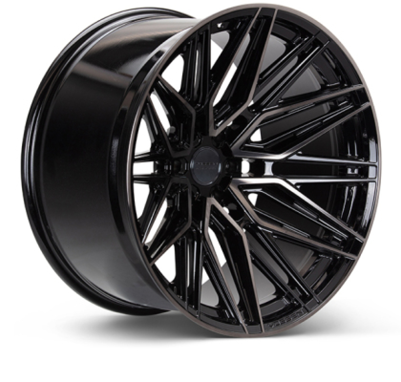 Vossen HF6-5 22x10 - 6x139.7 - ET-18 - Super Deep Face - 106.1 - Gloss Black Wheel