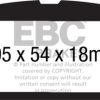 EBC 13+ Ford Taurus 2.0 Turbo Redstuff Front Brake Pads