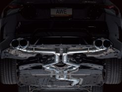 AWE Tuning 22-26 BMW M240i (G42) Track Edition Exhaust - Chrome Silver Tips - Image 18
