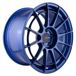 Alternative view of Enkei NT03RR 18x9.5 5x114.3 40mm Offset 75mm Bore - Victory Blue Wheel