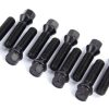 Dinan Lug Bolts - Cone Seat - M14x1.25 - 35mm - Black (Set of 10)