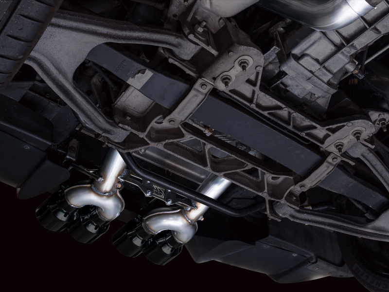 AWE Tuning C6 Chevrolet Corvette Z06/ZR1 Track Edition Axle-Back Exhaust w/ Diamond Black Tips - Image 13