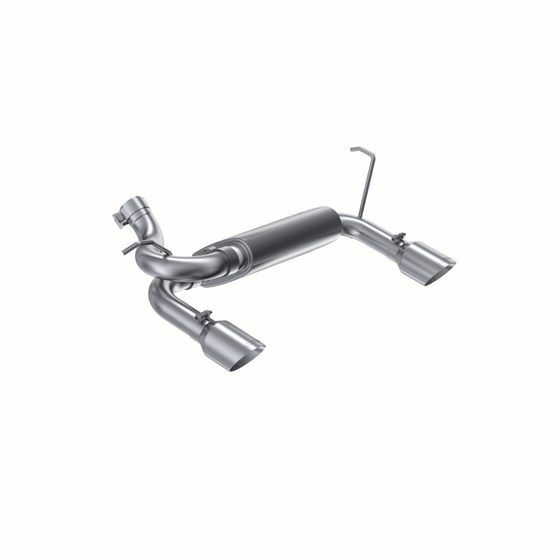 MBRP 07-14 Jeep Wrangler/Rubicon 3.6L/3.8L V6 Axle-Back Dual Rear Exit Aluminum Performance Exhaust - Image 2