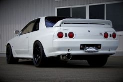 HKS 89-94 Nissan Skyline GT-R E-BNR32 RB26DETT URBAN MATTE Edition Super Turbo Muffler - Image 7