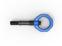 aFe CONTROL Rear Tow Hook Chevrolet Corvette (C8) 20-25 V8-6.2L- Blue - Image 4