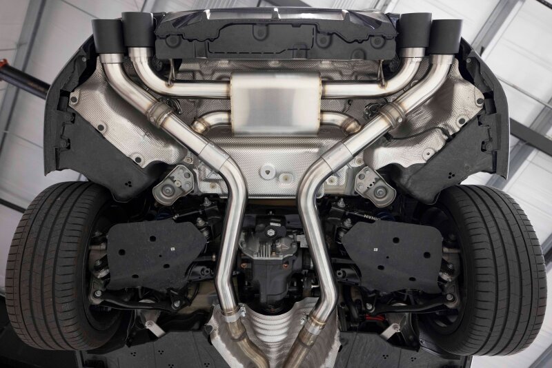 Dinan 23-26 BMW M240i/M240i xDrive (G42) Valved Axleback Exhaust System - Black Tips - Image 4