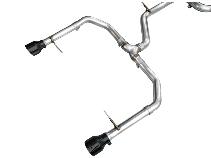 AWE Tuning 22-25 Volkswagen Jetta GLI Track Edition Exhaust - Diamond Black Tips - Image 13