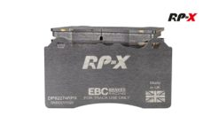 Alternative view of EBC 2020+ Toyota GR Supra 2.0 Turbo / 2019 BMW 330 G20 2.0 Turbo RP-X Race Front Brake Pads