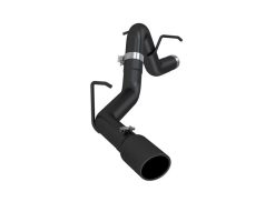 MBRP 16-19 Chevy/GMC Colorado/Canyon Duramax 3in Filter Back Single Side Black Coated Exhaust System - Image 3