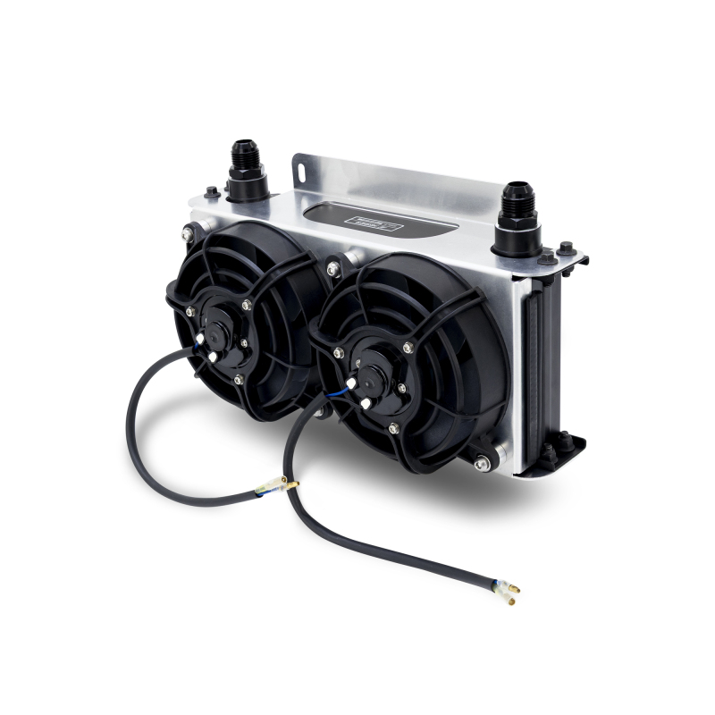 Mishimoto Universal Oil Cooler Kit - 19 Row Cooler and 2x5in Fans - Image 3