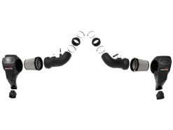 Alternative view of aFe 24-25 Ford Mustang GT V8 5.0L Momentum GT Cold Air Intake System w/ Pro DRY S Filter
